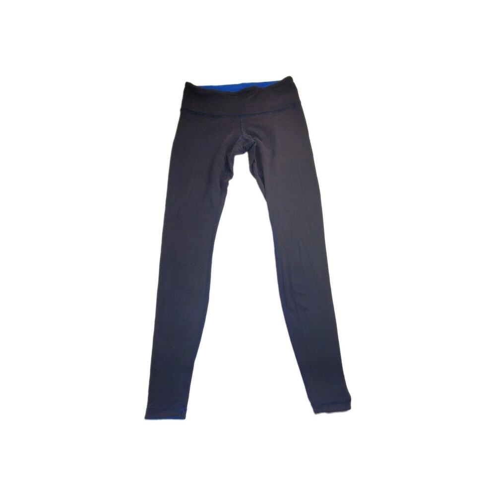 Lululemon Leggings Yoga Size 6 Black Ankle Gym Yoga Activewear Women's C9